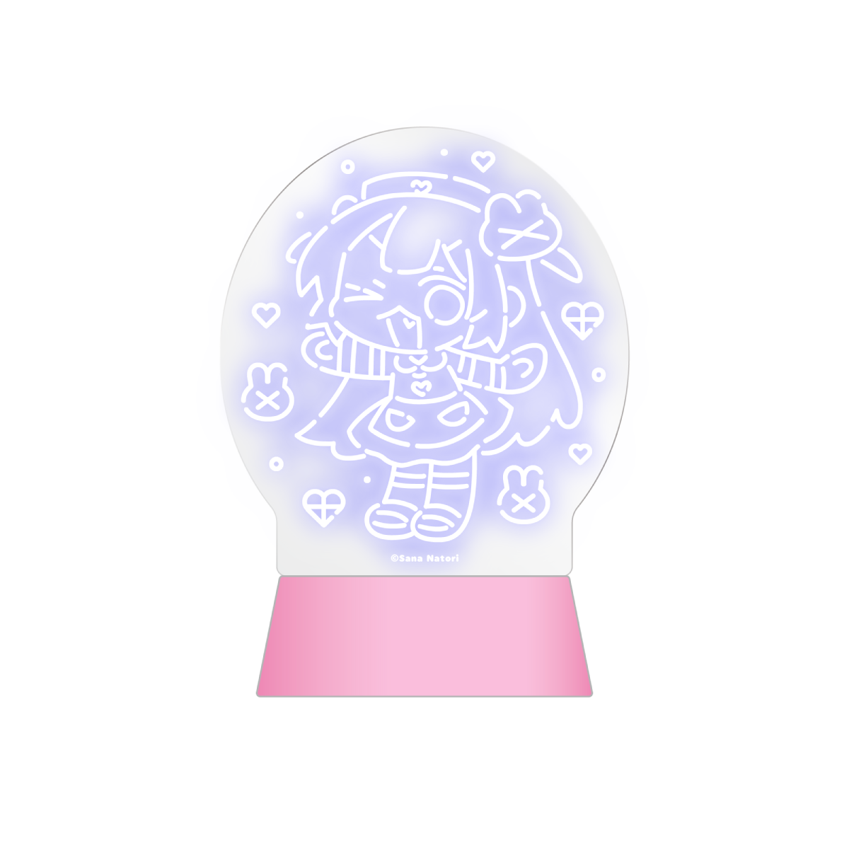 ピカピカ・ネオン・名取・アクリルスタンド