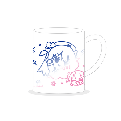 ほっと一息絵柄が変わってくーるマグカップ