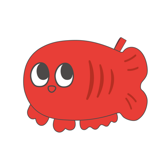 アヘエビそのままミトン